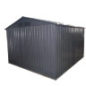 Металлический сарай GreenStorage Эван E серый