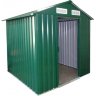 Металлический сарай GreenStorage Арчер B темно-зеленый