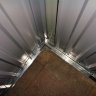 Металлический сарай GreenStorage Арчер B темно-зеленый