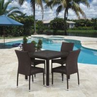 Комплект мебели T257A/YC380A-W53 Brown 4Pcs