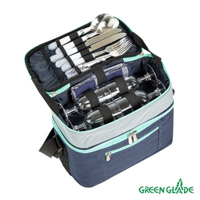 Набор для пикника Green Glade T3306 7 л/22 предмета