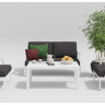 Лаунж зона Gardenini VOGLIE white