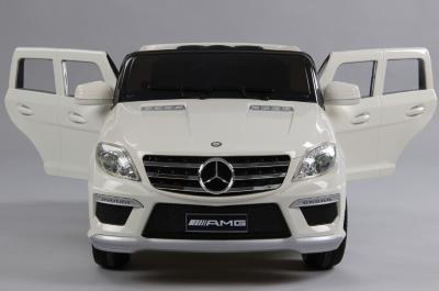 Детский электромобиль Mercedes Benz ML63 AMG DMD-168 LUX белый