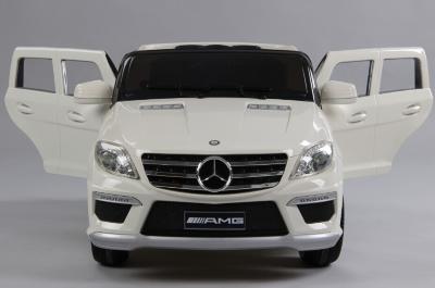 Детский электромобиль Mercedes Benz ML63 AMG DMD-168 LUX белый