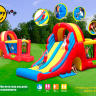 Детский надувной Игровой Центр Мега-горка HAPPY HOP 9082N