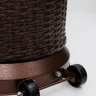 Уличный газовый обогреватель Ställeh Kotte Rattan Brown